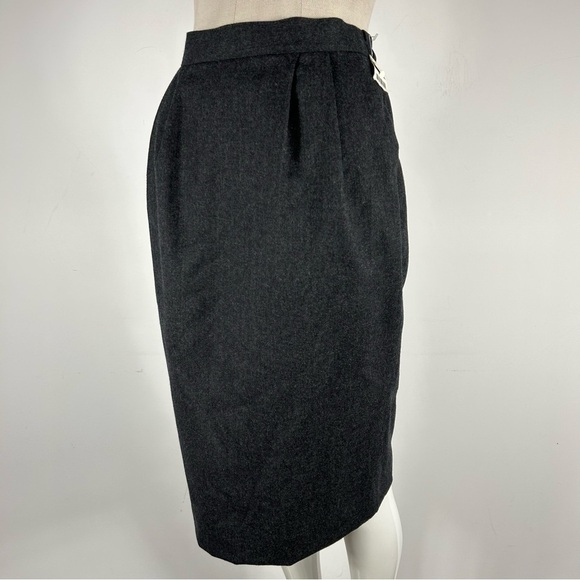 ❤️NWT Talbots wool Elegant Black Pencil Skirt 4 - Picture 3 of 14